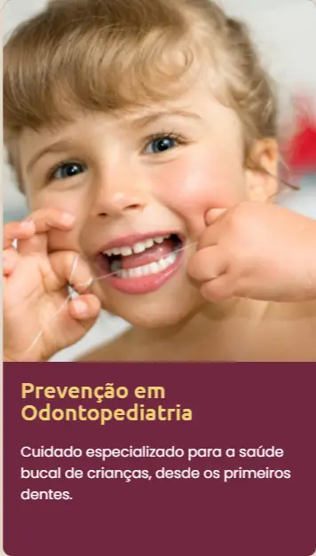 prevençao em odontopediatria