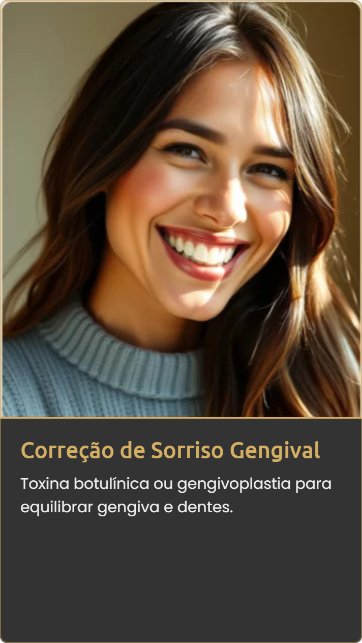 Correção de Sorriso Gengival na Mooca e Vila Olímpia – Clínica Dra. Heleny Corrêa