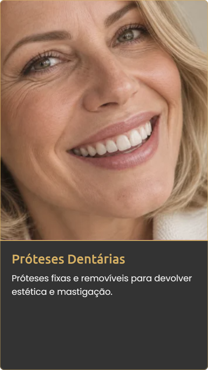 Próteses Dentárias na Mooca e Vila Olímpia – Clínica Dra. Heleny Corrêa